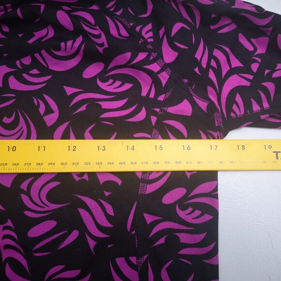 T-Max (Marks Work Warehouse) Ladies Size Medium Pink & Black Long Sleeves Top - Picture 7 of 9